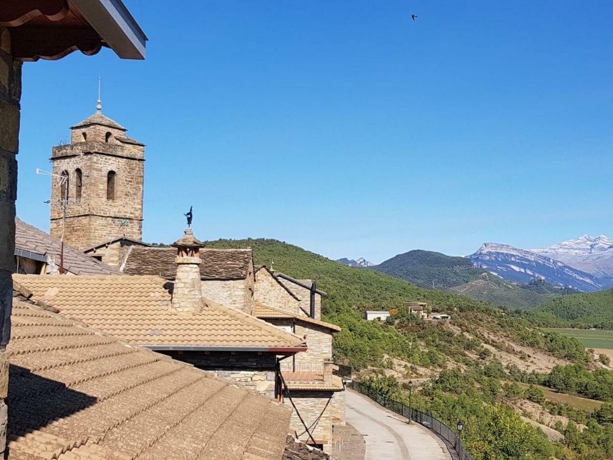 El Pueyo de Araguás Casa Encuentra, En El Pirineo Al Lado De Ainsa 게스트하우스 외부 사진